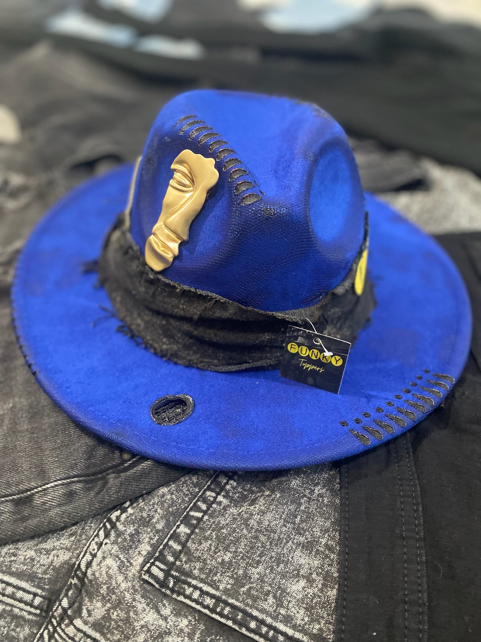 “BIGGIE” Topper Cobalt Blue